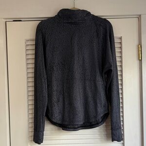 Black and Grey Lululemon Hooded Sweatshirt